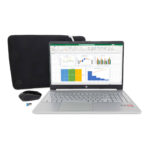 Computador Portátil HP 15,6" Pulgadas Ef2524la AMD R5- RAM 8GB - Disco SSD 512 GB - Plateado Natural