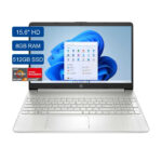 Computador Portátil HP 15,6" Pulgadas Ef2524la AMD R5- RAM 8GB - Disco SSD 512 GB - Plateado Natural - Imagen 2