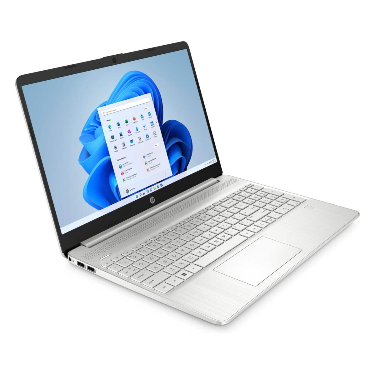 Computador Portátil HP 15,6" Pulgadas Ef2524la AMD R5- RAM 8GB - Disco SSD 512 GB - Plateado Natural - Imagen 3