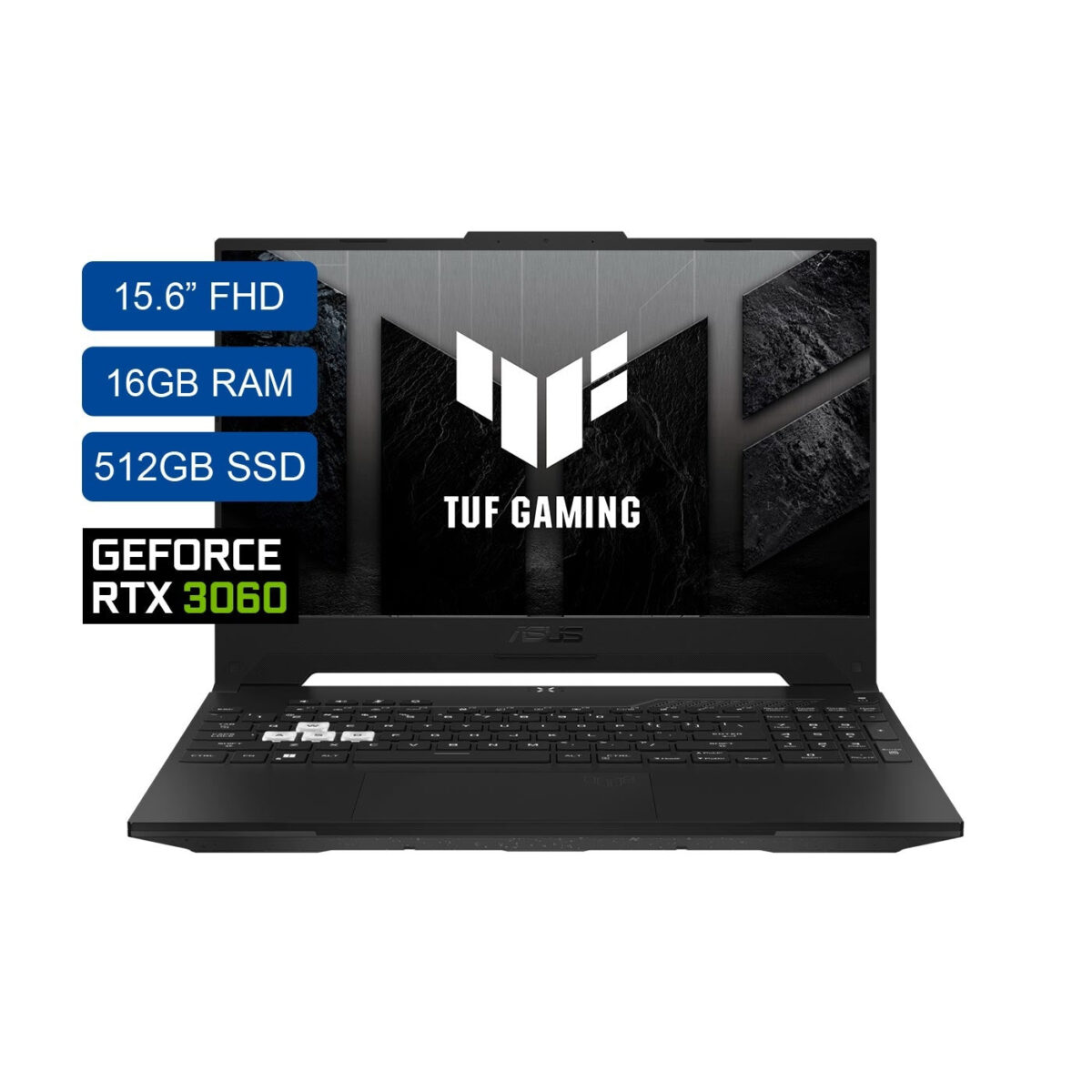 Computador Portátil Gamer ASUS TUF Dash 15.6" Pulgadas FX517ZM - Intel Core i7 - RAM 16GB - Disco SSD 512 GB - Negro - Imagen 2
