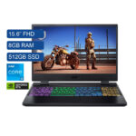 Computador portátil Gamer ACER NITRO 15.6" Pulgadas 58V0 Intel Core i5 - RAM 8GB - Disco SSD 512GB - Negro - Imagen 5