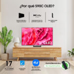 TV SAMSUNG 65 Pulgadas 165.1 cm QN65S90C 4K-UHD OLED Smart TV - Imagen 4