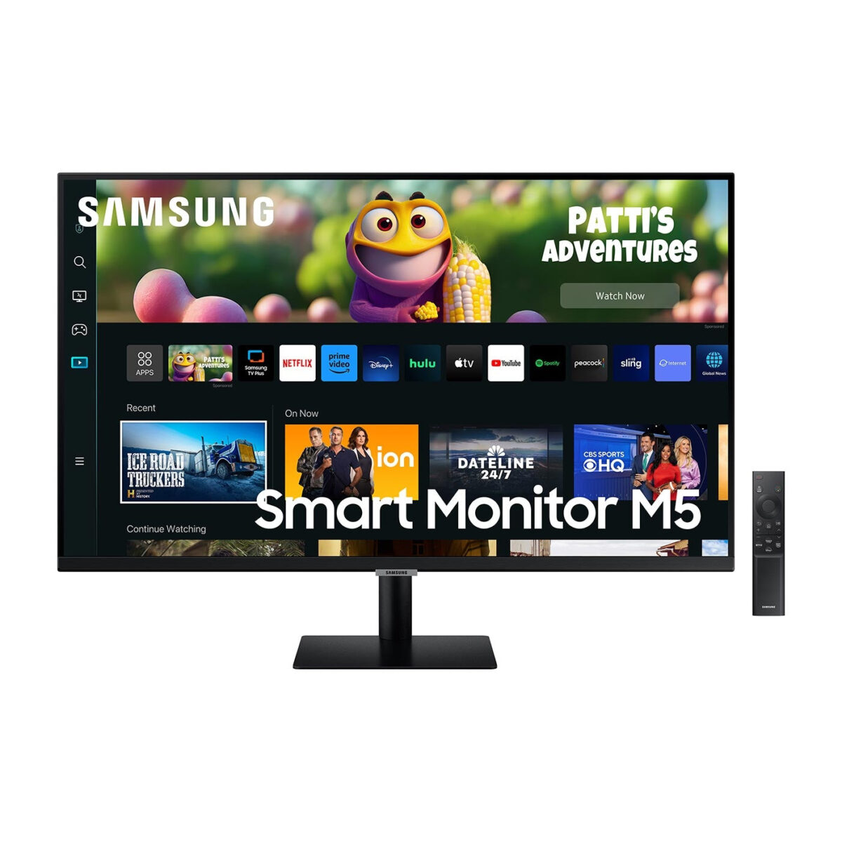 Monitor SAMSUNG 32" Pulgadas CM500 Smart Display Negro - Imagen 2