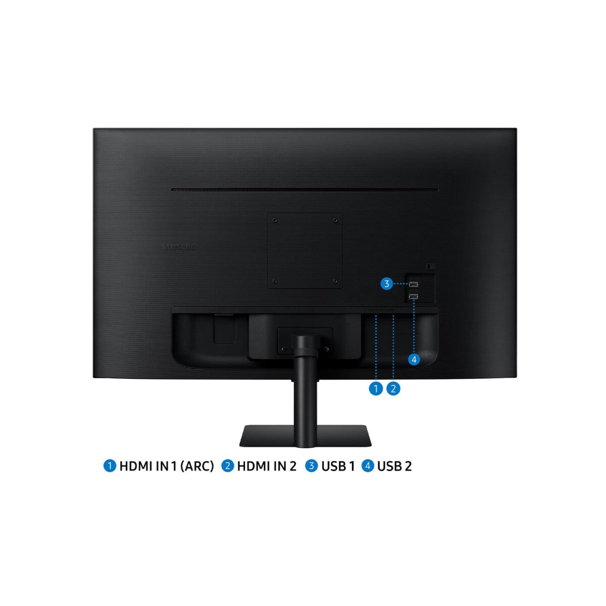 Monitor SAMSUNG 32" Pulgadas CM500 Smart Display Negro - Imagen 6