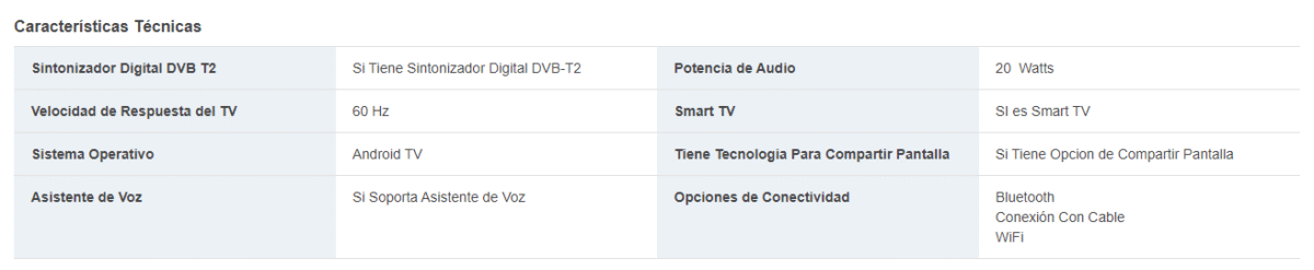 TV XIAOMI 43" Pulgadas 110 cm P1 4K-UHD LED Smart TV Android - Imagen 5