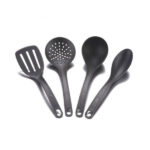 Juego x 4 Utensilios Negro Esencial / Imusa