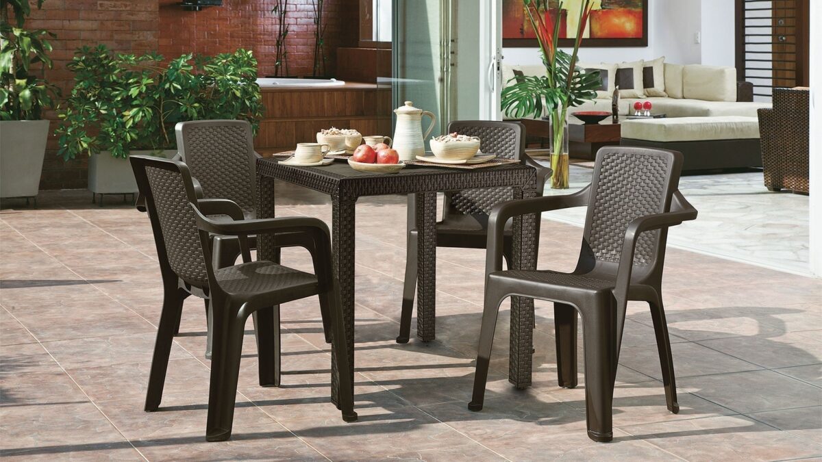Silla Eterna Con Brazos Wengué / Rimax - Imagen 2