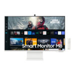 Monitor SAMSUNG 32" Pulgadas CM801 Smart Display Blanco - Imagen 2