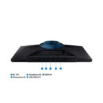 Monitor Samsung Gamer 24" pulgadas G320NL Plano Negro - Imagen 4