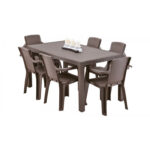 Mesa Eterna Familiar Apariencia Rattan / Rimax - Imagen 3
