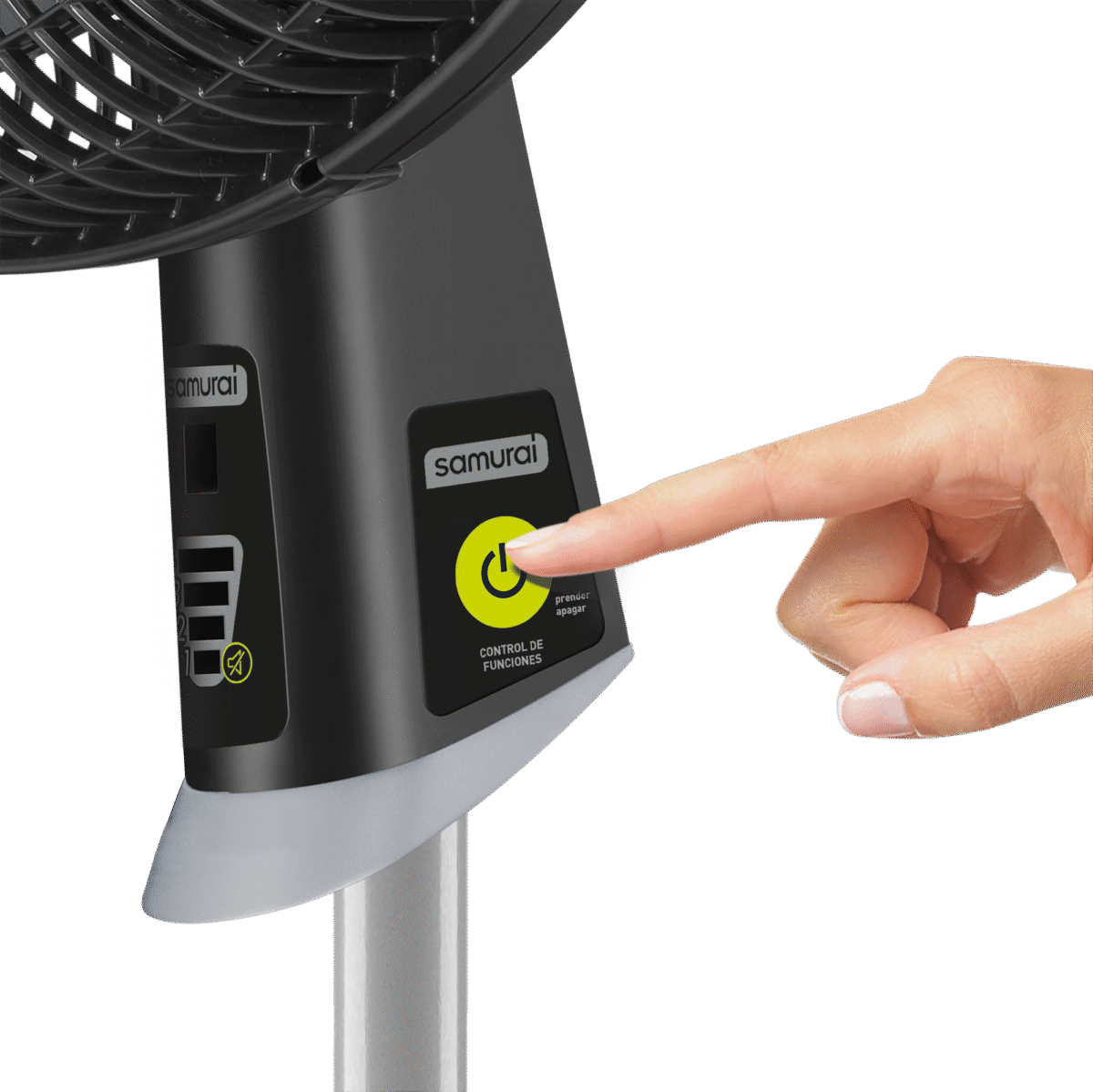 Ventilador Pedestal Silence Force Control Remoto / Samurai - Imagen 2