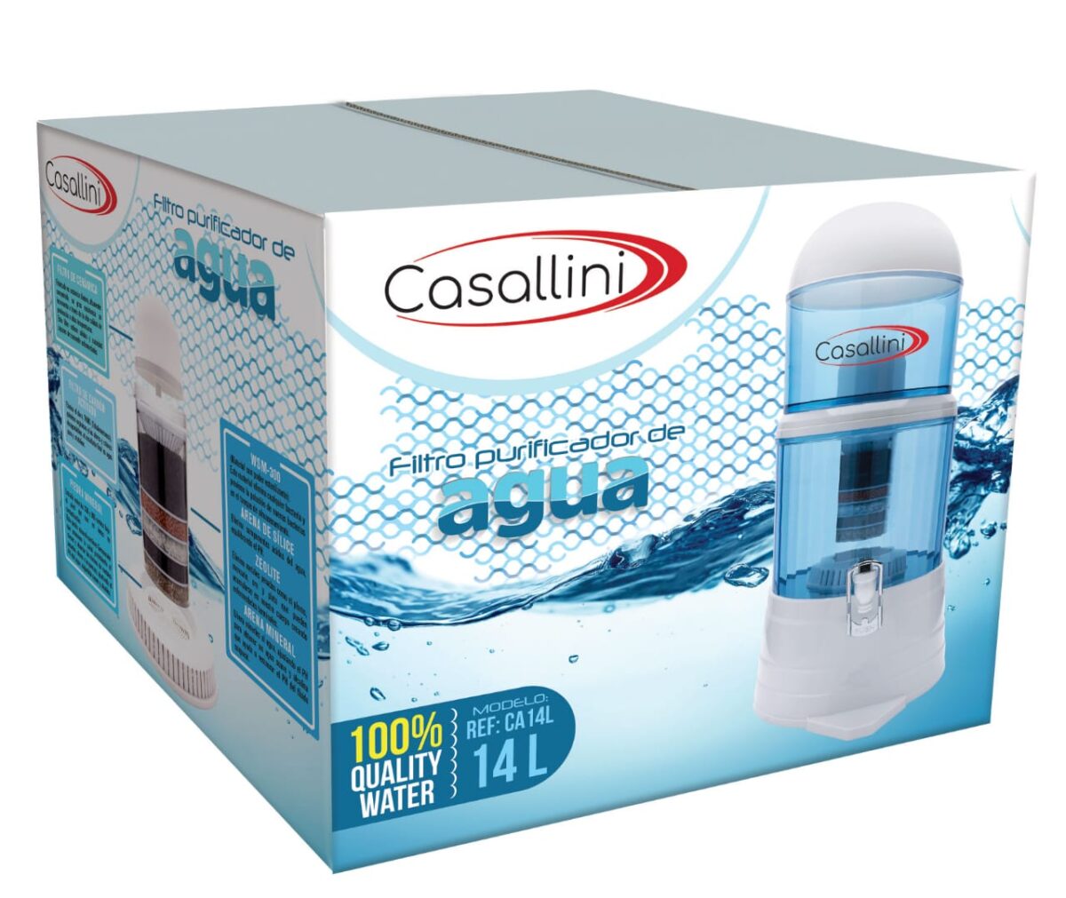 Filtro purificador de agua 14 Litros / Casallini by Homeland - Imagen 2