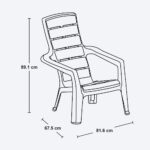 Silla Playera Baru Mocca / Rimax - Imagen 4