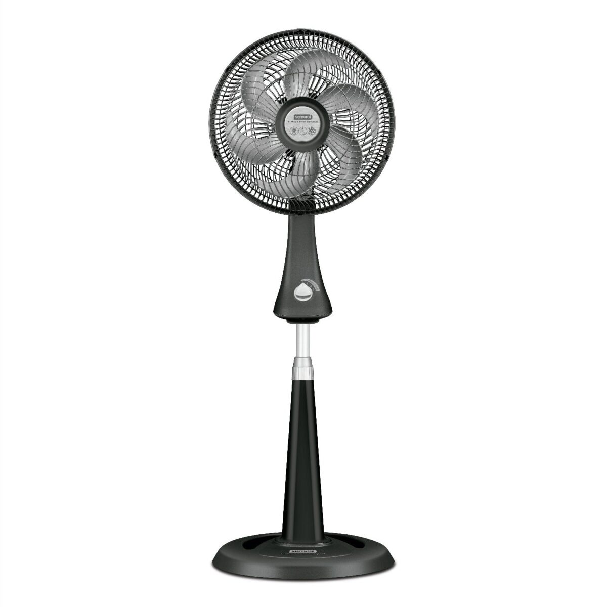 Ventilador Turbo Silence Compact 2 en 1 Negro / Samurai - Imagen 1