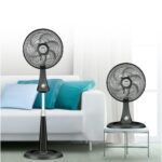 Ventilador Turbo Silence Compact 2 en 1 Negro / Samurai - Imagen 2
