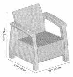 Juego de Sala Ferrara Premium Wengue / MQ - Imagen 5