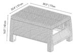 Juego de Sala Ferrara Confort Taupe / MQ - Imagen 4